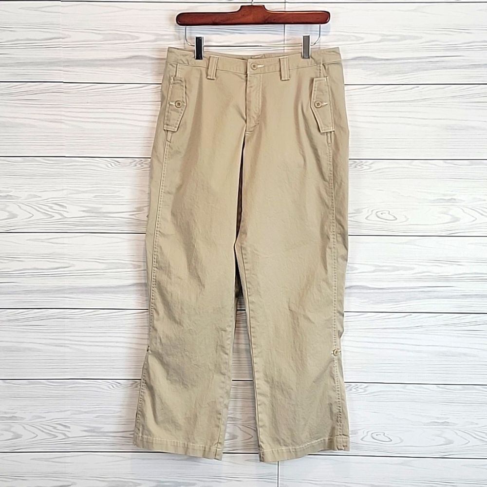 Lands End casual khaki pants Women's Size 8P